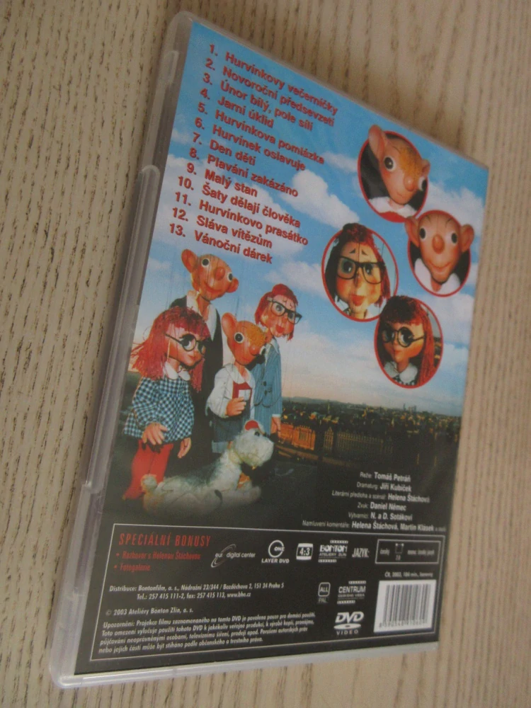 HURVÍNKŮV ROK, DVD FILM 