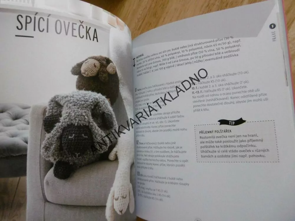 HÁČKOVÁNÍ, HÁČKOVANÁ ZVÍŘÁTKA, NA HRANÍ I K POMAZLENÍ