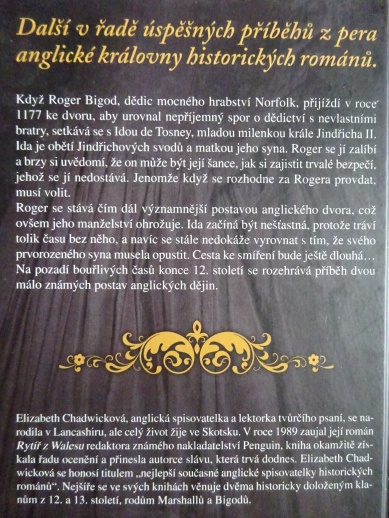HLAS HRDLIČKY, ELIZABETH CHADWICKOVÁ, **an
