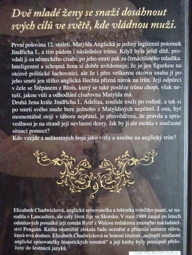 CÍSAŘOVNA, ELIZABETH CHADWICKOVÁ, **an