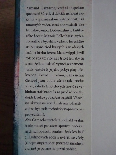 OŽIVLÝ KÁMEN, LOUISE PENNYOVÁ, PŘÍPADY VRCH. INS. GAMACHE, **an