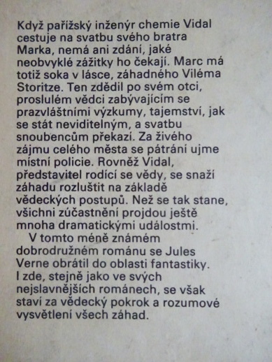 TAJEMSTVÍ VILÉMA STORITZE, JULES VERNE, **an