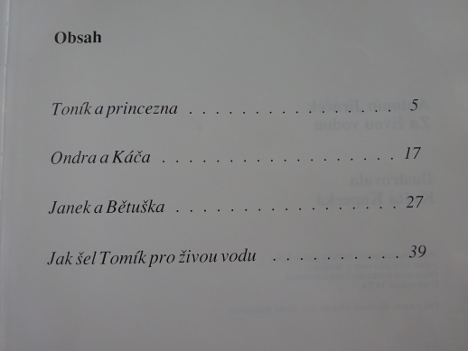 ZA ŽIVOU VODOU, ANTONÍN JIRÁČEK, **an