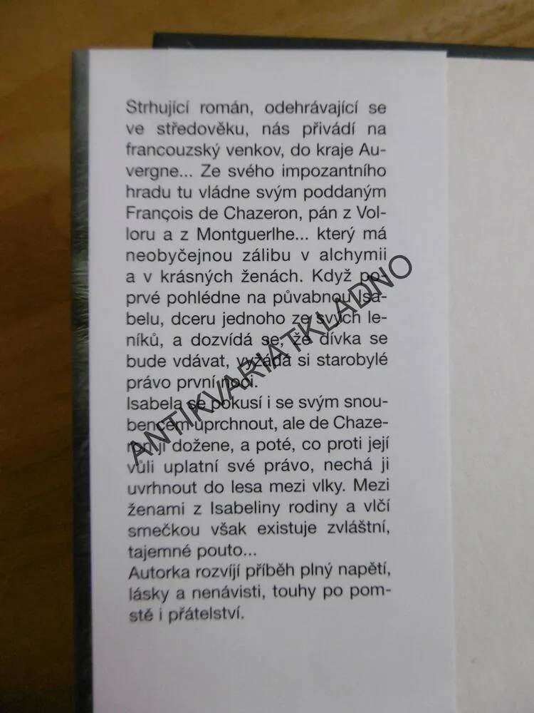 PLES VLČIC 1., PROKLETÁ KOMNATA, MIREILLE CALMEL,
