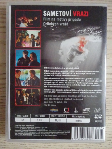 SAMETOVÍ VRAZI, DVD FILM