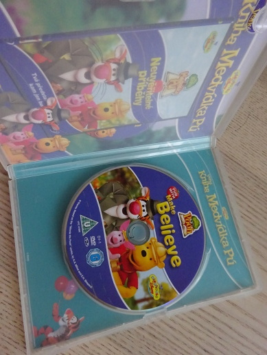 NEUVĚŘITELNÉ PŘÍBĚHY, VELKÁ KNIHA MEDVÍDKA PÚ, MEDVÍDEK PÚ, DVD FILM