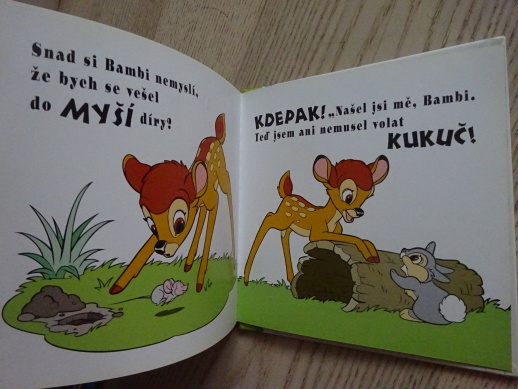 KUKUČ, BAMBI!, WALT DISNEY, **an