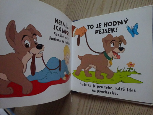 NESMÍŠ, SCAMPE!, WALT DISNEY, **an