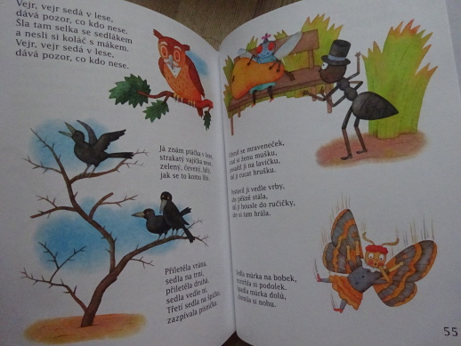 O KOHOUTKOVI A SLEPIČCE, ČESKÉ POHÁDKY A ŘÍKADLA, **an