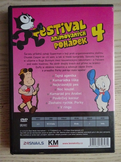 FESTIVAL ANIMOVANÝCH POHÁDEK 4, DVD FILM 