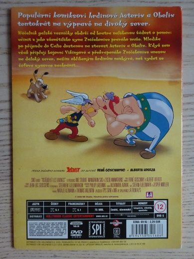 ASTERIX A VIKINGOVÉ, DVD FILM