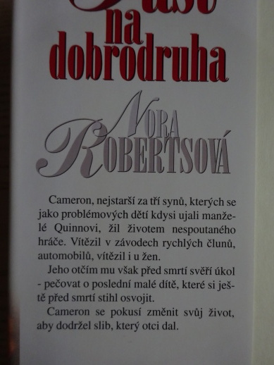 PAST NA DOBRODRUHA, NORA ROBERTS, **an