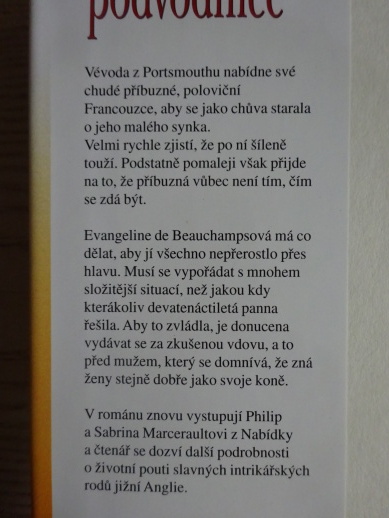 KRÁSNÁ PODVODNICE, CATHERINE COULTEROVÁ, **an
