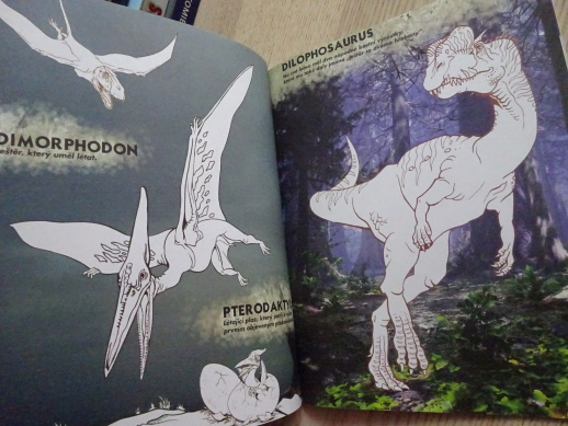 DINOSAUŘI, OMALOVÁNKY S TETOVÁNÍM, **an