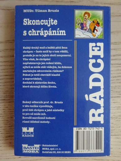 SKONCUJTE S CHRÁPÁNÍM, RÁDCE, TILMAN BRUSIS, **an