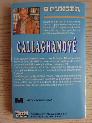 CALLAGHANOVÉ, G. F. UNGER, Č. 1307, **an