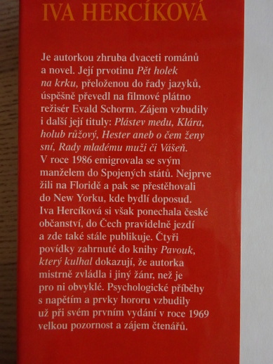 PAVOUK, KTERÝ KULHAL, IVA HERCÍKOVÁ, **an