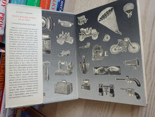 CESTA KOLEM SVĚTA ZA OSMDESÁT DNÍ, JULES VERNE, 1959, **an