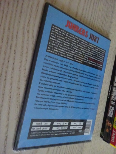 JUNKERS JU87, DVD FILM DOKUMENT