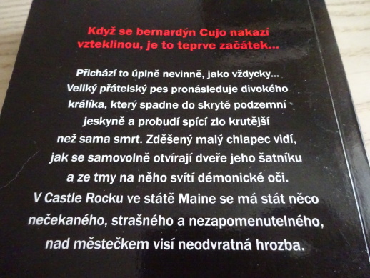CUJO, STEPHEN KING, **an