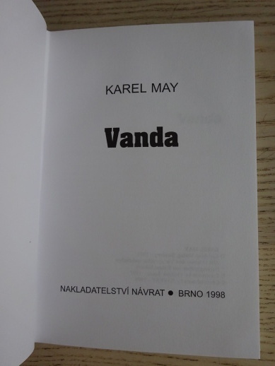 VANDA, KAREL MAY, **an