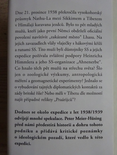 NACISTÉ V TIBETU, PETER MEIER-HÜSING, **an