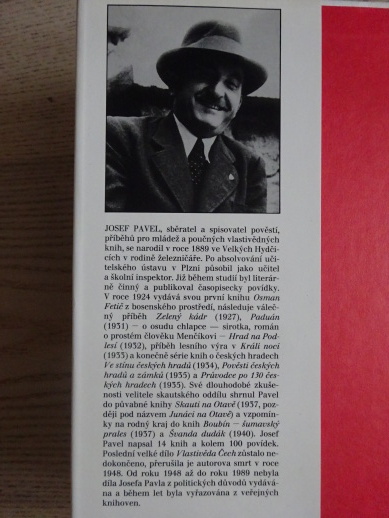 POVĚSTI ČESKÝCH HRADŮ A ZÁMKŮ, JOSEF PAVEL, **an