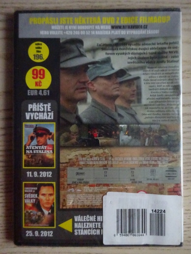 ATENTÁT NA STALINA 1, DVD FILM