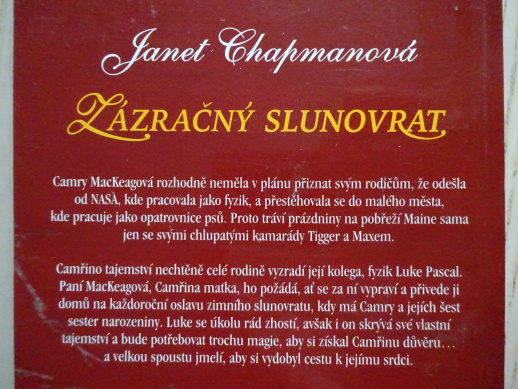 ZÁZRAČNÝ SLUNOVRAT, JANET CHAPMANOVÁ,**an