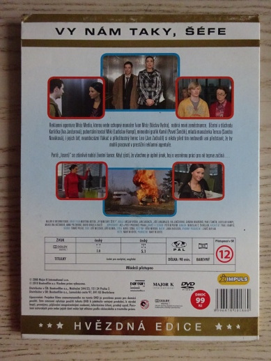 VY NÁM TAKY, ŠÉFE!, DVD FILM ČR