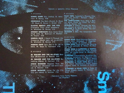 ČERNÁ GALAXIE, STEVIE WONDER, JACKSON 5, DIANA ROSS A DALŠÍ
