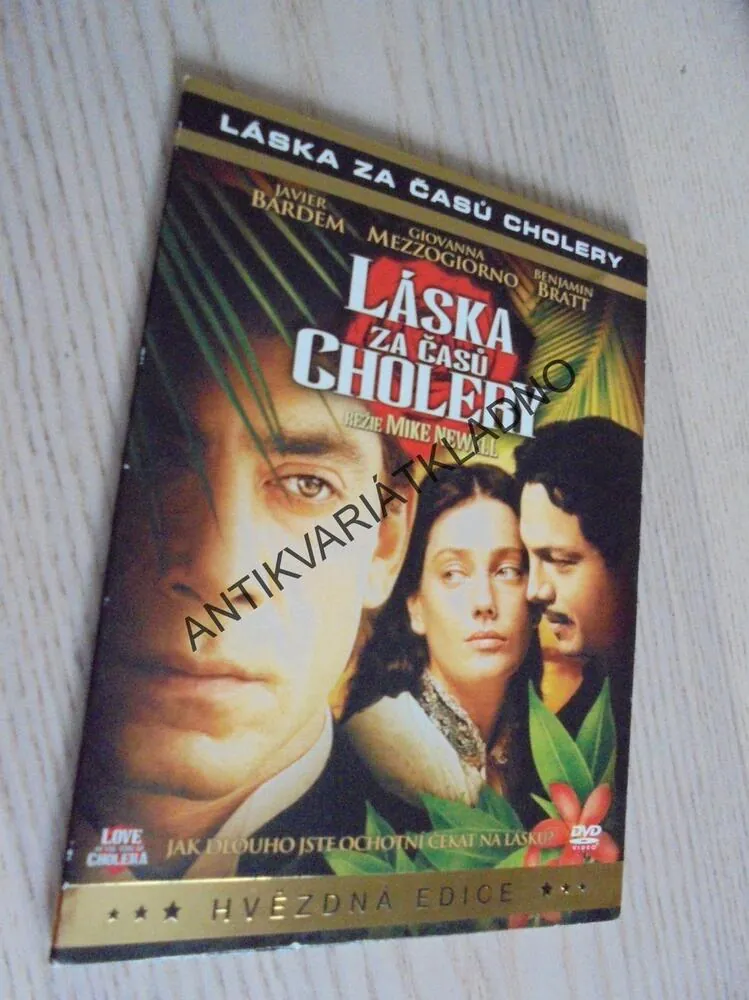 LÁSKA ZA ČASŮ CHOLERY, DVD FILM