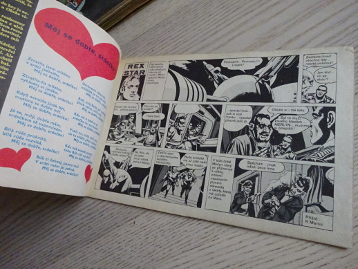 OHNÍČEK 23/1970, KOMIKS, NEPRAKTA, SEKORA, BURIAN