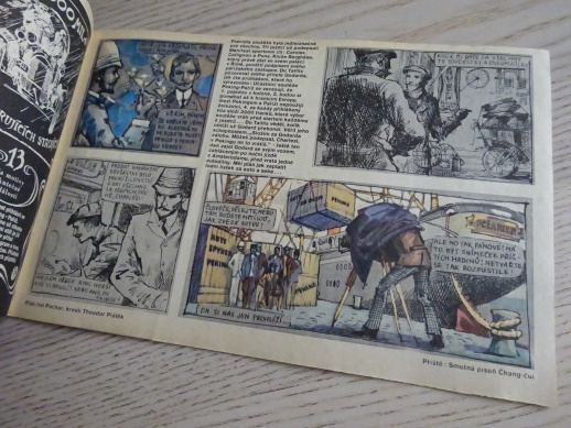 OHNÍČEK 13/1972, KOMIKS, NEPRAKTA, SEKORA, BURIAN