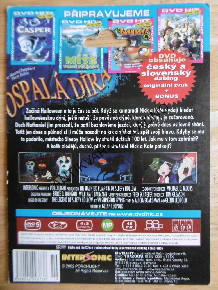 OSPALÁ DÍRA, DVD FILM POHÁDKA