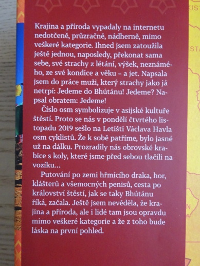 BHÚTÁN, MÁ LÁSKA, TEREZA BOUČKOVÁ, **an
