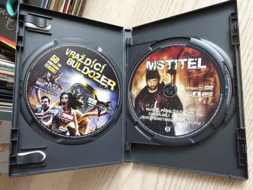 HOROROVÁ KOLEKCE: VRAŽDÍCÍ BULDOZER, MSTITEL, JÍZDA SMRTI, DVD FILM HOROR