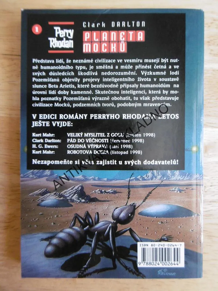 PERRY RHODAN, PLANETA MOCKŮ, CLARK DALTON, **an