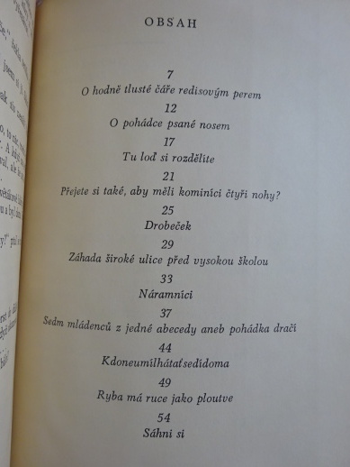 O HODNĚ TLUSTÉ ČÁŘE REDISOVÝM PEREM, BOHUMIL JÍREK, **an