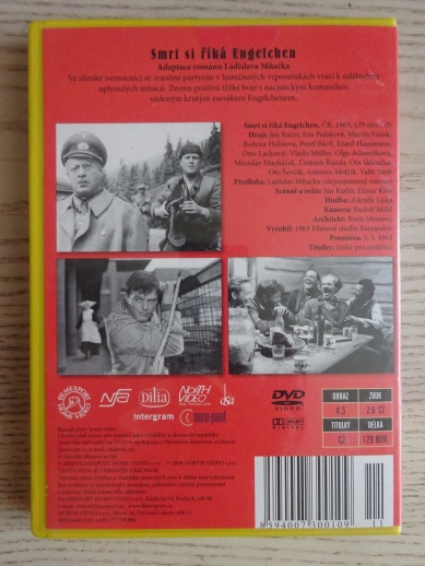 SMRT SI ŘÍKÁ ENGELCHEN, DVD FILM