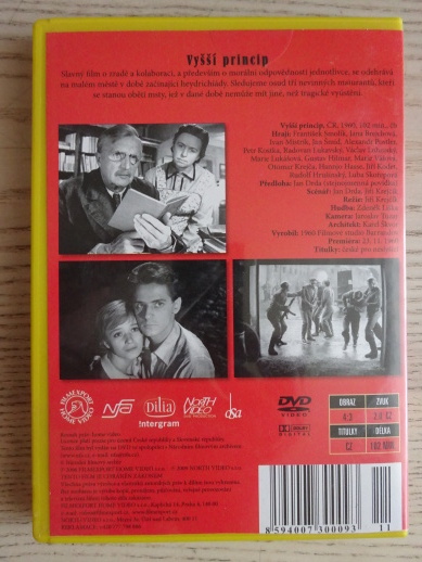 VYŠŠÍ PRINCIP, DVD FILM 