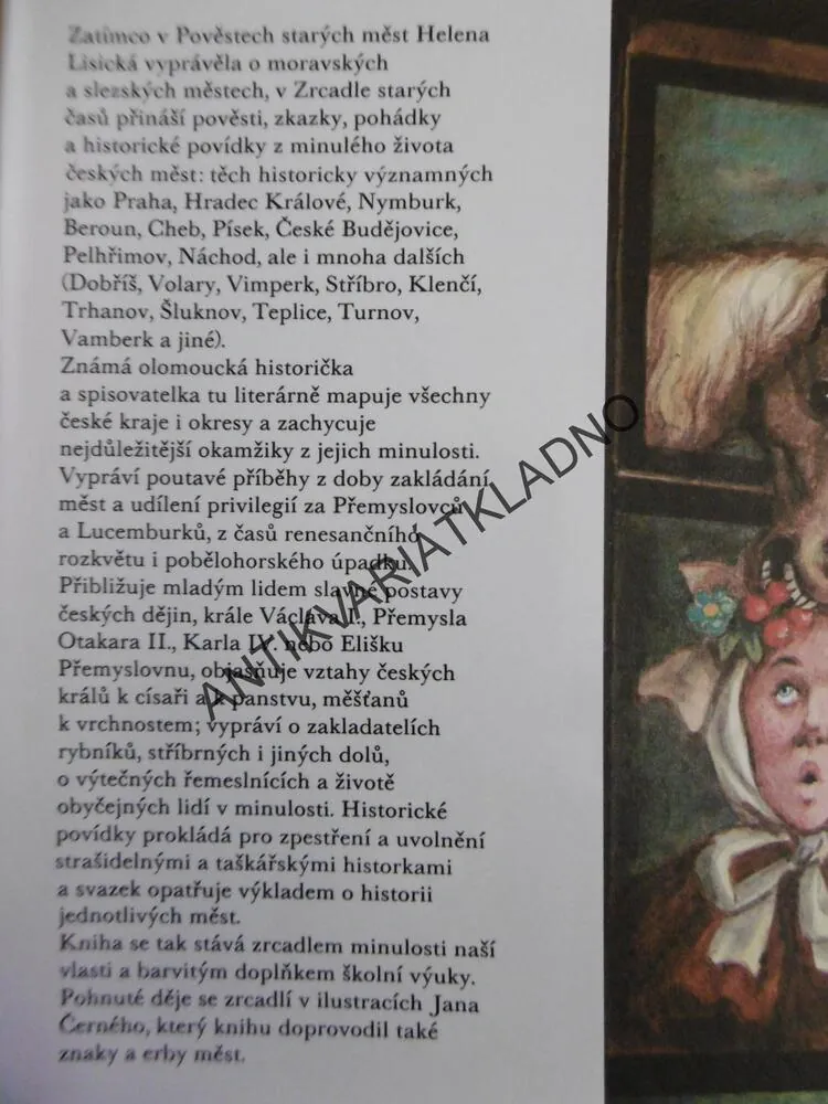 ZRCADLO STARÝCH ČASŮ, HELENA LISICKÁ, JAN ČERNÝ, **an