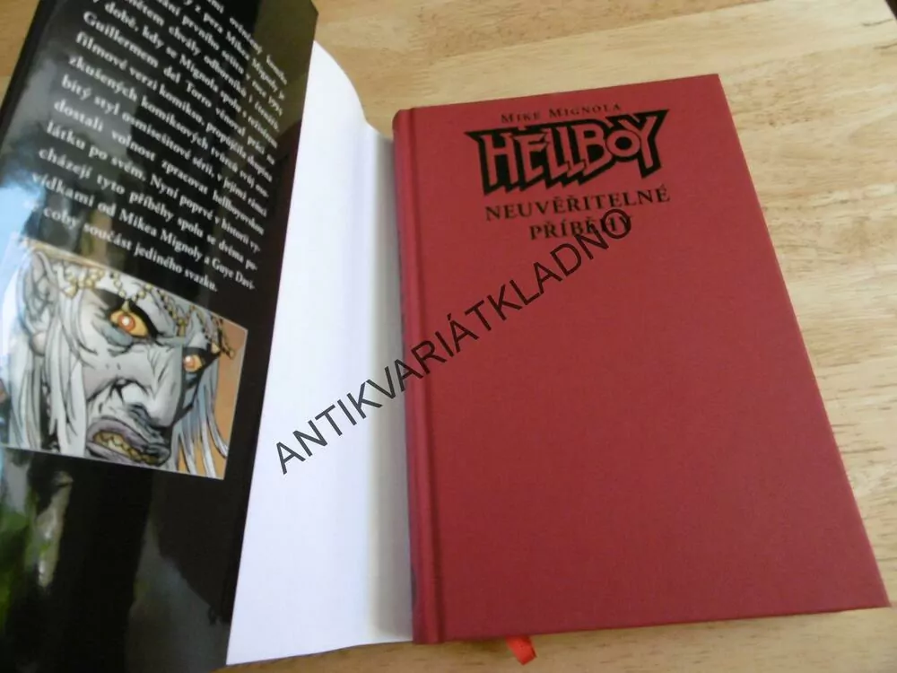 HELLBOY, MIKE MIGNOLA, NEUVĚŘITELNÉ PŘÍBĚHY, KOMIKS,