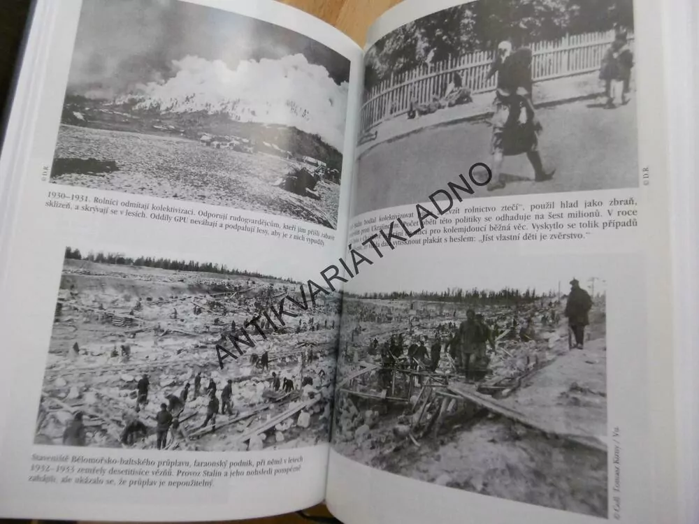 ČERNÁ KNIHA KOMUNISMU, 1-2. ZLOČINY TEROR REPRESE, **an