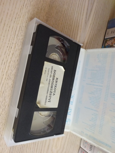 KRTKOVA DOBRODRUŽSTVÍ, KRTEK, VHS VIDEOKAZETA