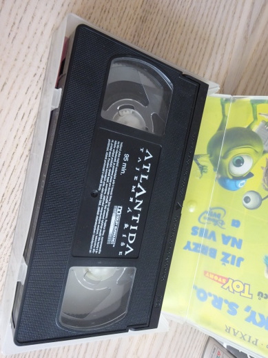 ATLANTIDA: TAJEMNÁ ŘÍŠE, WALT DISNEY, VHS VIDEOKAZETA