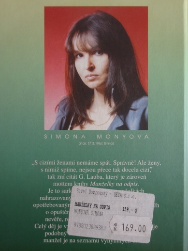 MANŽELKY NA ODPIS, SIMONA MONYOVÁ, **an