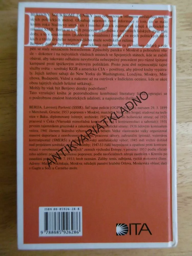 BERIJOVY DENÍKY, ALAN WILLIAMS