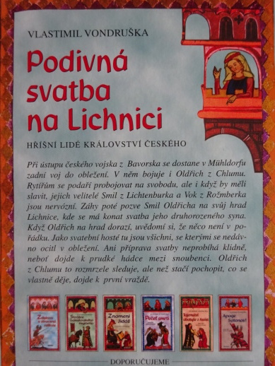 PODIVNÁ SVATBA NA LICHNICI, VLASTIMIL VONDRUŠKA, **an