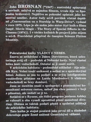 VÁLKA VLÁDCŮ NEBES, JOHN BROSNAN, **an